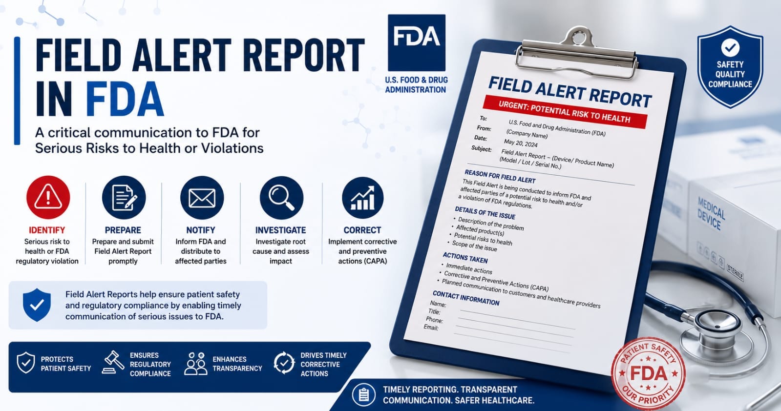 Field Alert Report