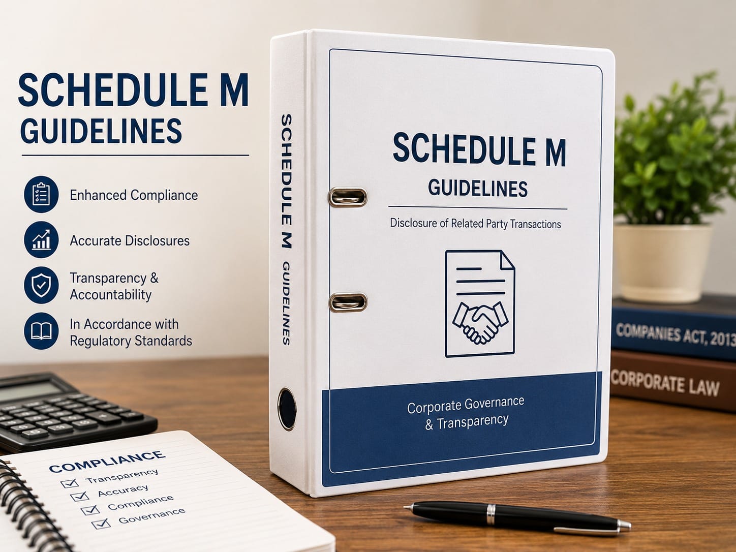 Revised Schedule M Guidelines